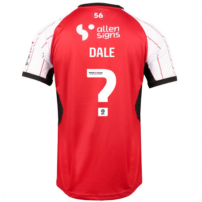 Enfant Football Maillot Harry Dale #0 Blanc Tenues Domicile 2024/25