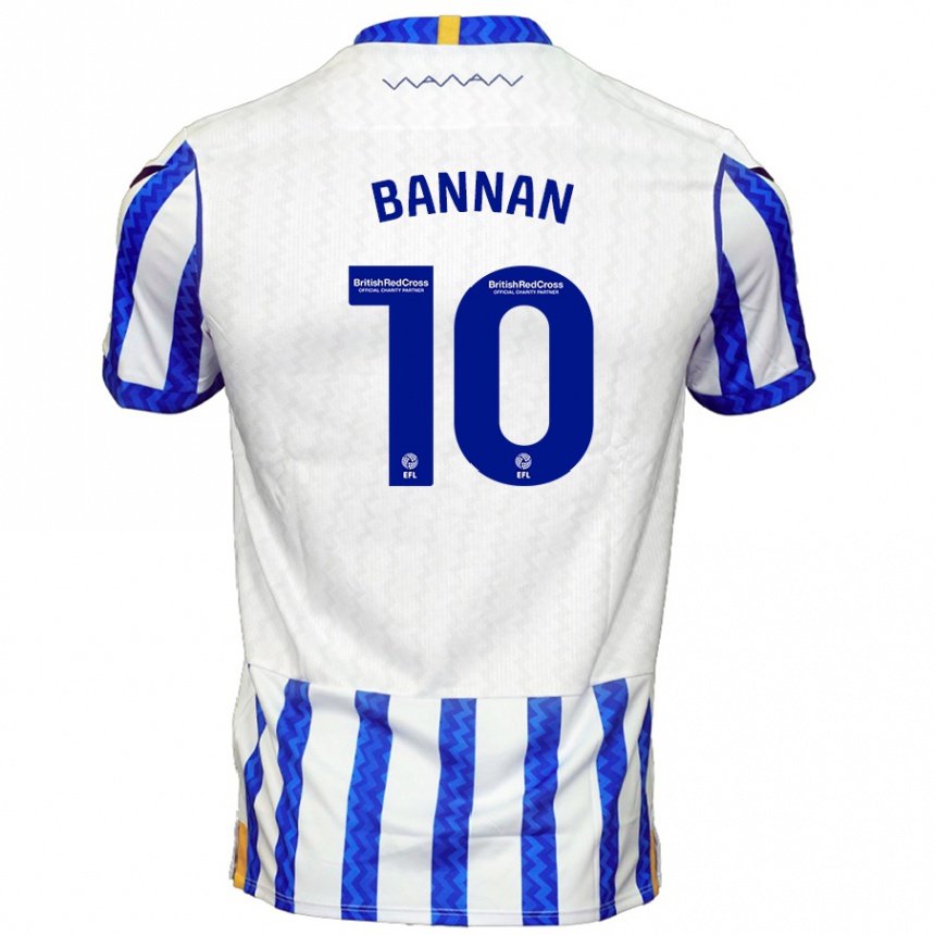 Enfant Football Maillot Barry Bannan #10 Bleu Blanc Tenues Domicile 2024/25