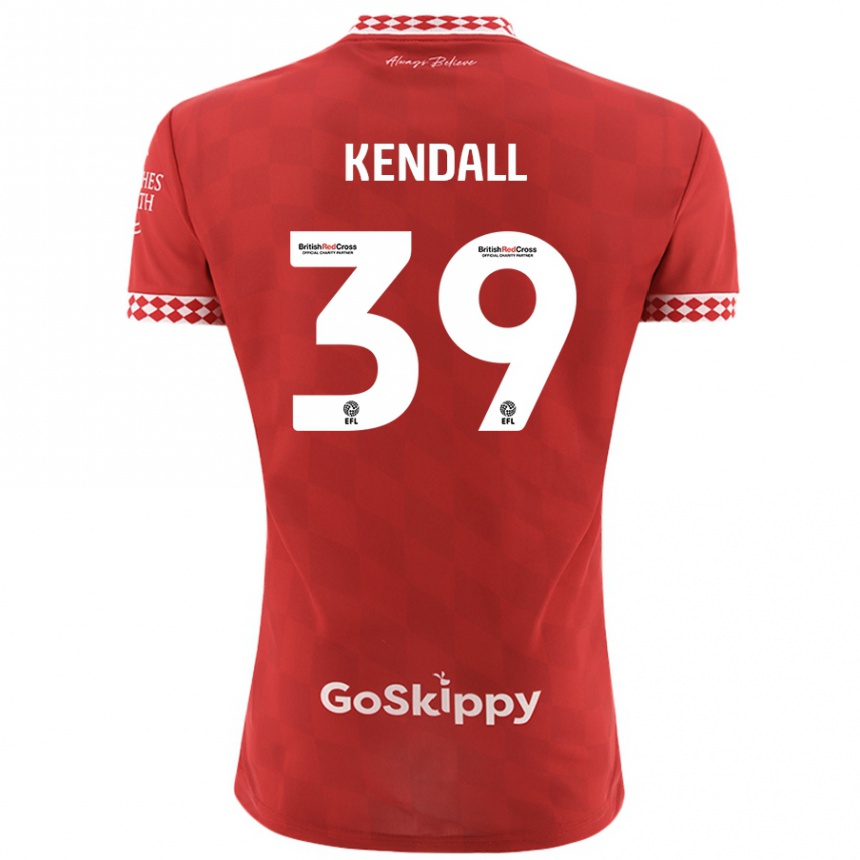 Enfant Football Maillot Maya Kendall #39 Rouge Tenues Domicile 2024/25