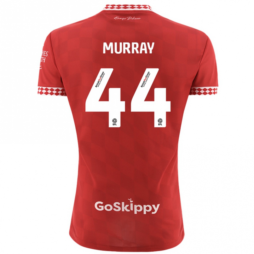 Enfant Football Maillot Satara Murray #44 Rouge Tenues Domicile 2024/25