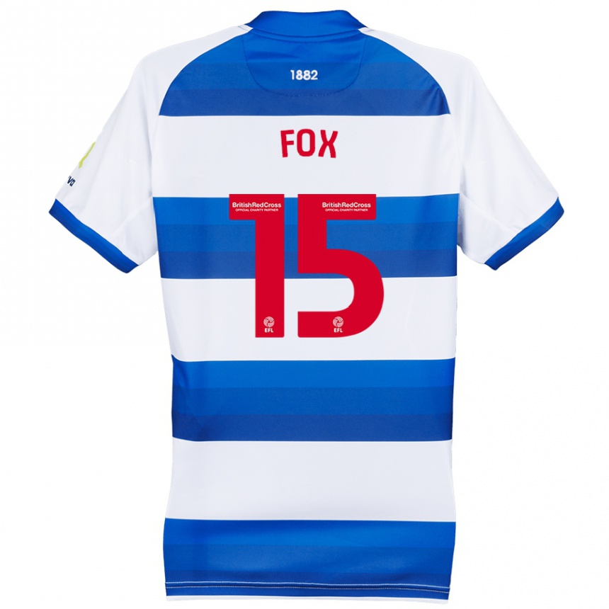 Enfant Football Maillot Morgan Fox #15 Blanc Bleu Tenues Domicile 2024/25