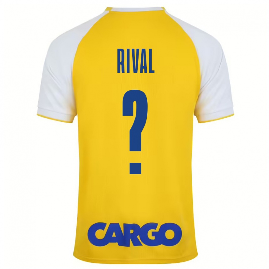 Enfant Football Maillot Ran Rival #0 Jaune Blanc Tenues Domicile 2024/25