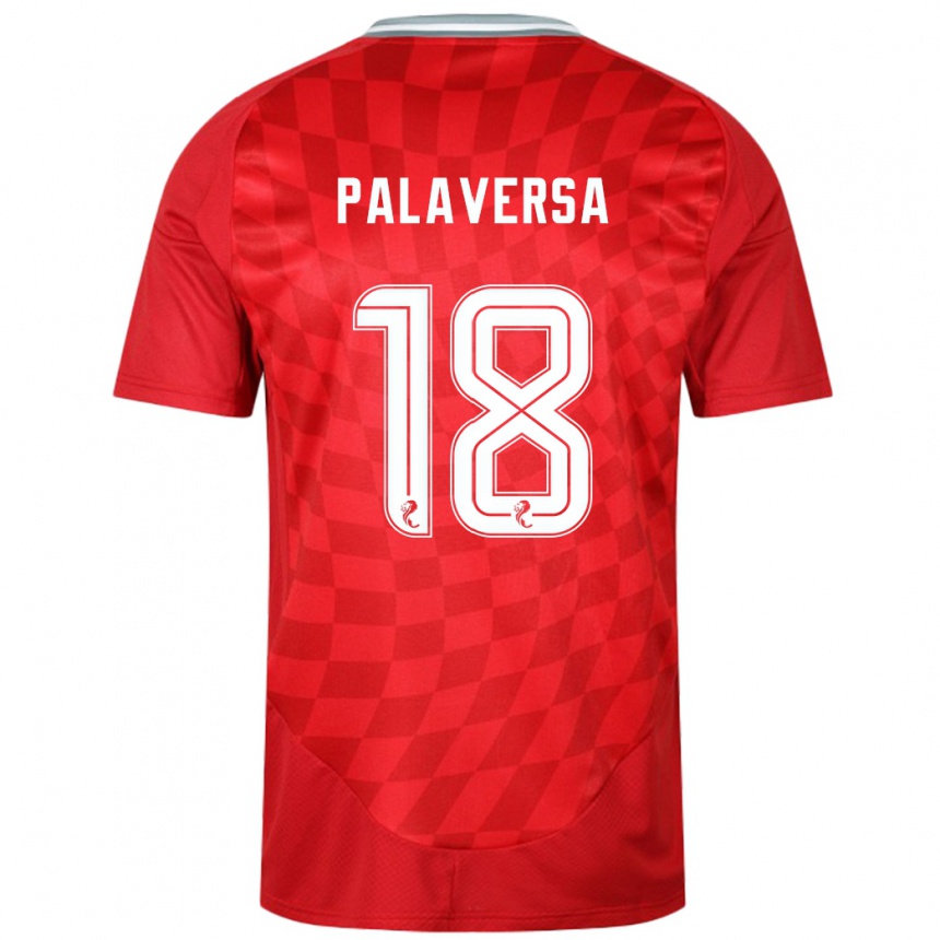 Enfant Football Maillot Ante Palaversa #18 Rouge Tenues Domicile 2024/25