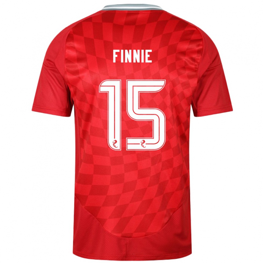 Enfant Football Maillot Maddison Finnie #15 Rouge Tenues Domicile 2024/25