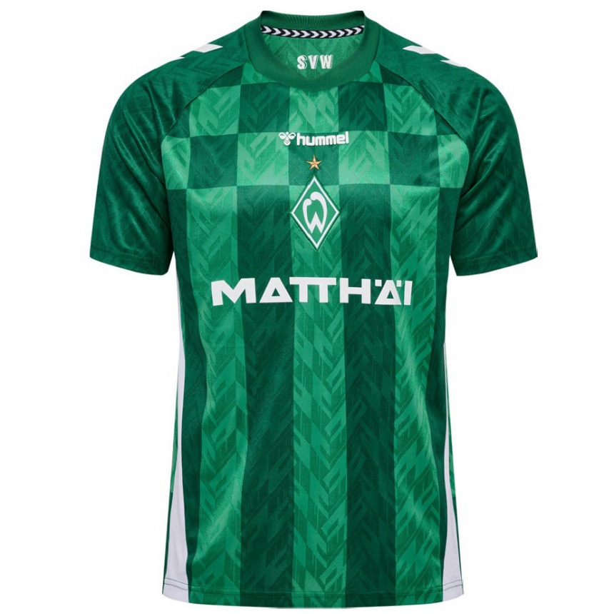 Enfant Football Maillot Dikeni Salifou #29 Vert Tenues Domicile 2024/25