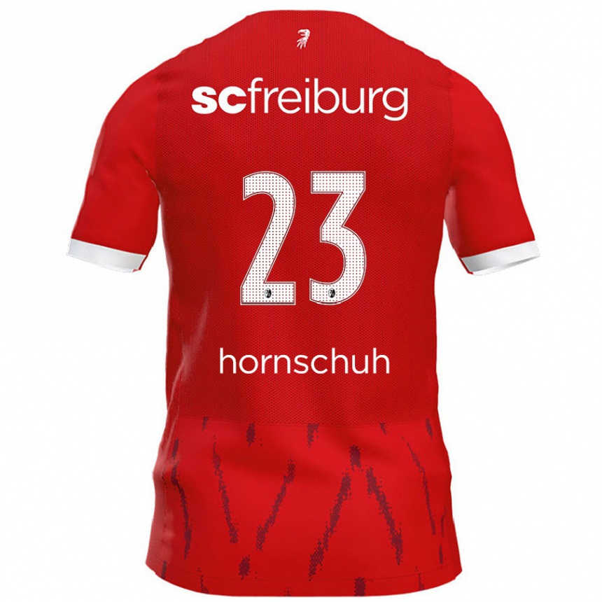 Enfant Football Maillot Marc Hornschuh #23 Rouge Tenues Domicile 2024/25