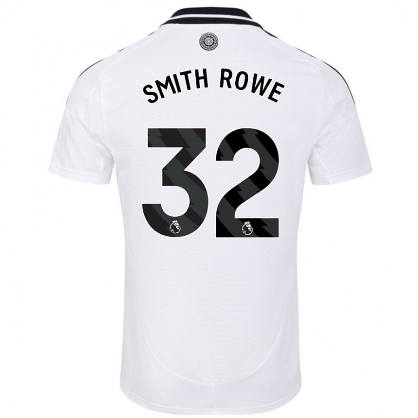 Enfant Football Maillot Emile Smith Rowe #32 Blanc Tenues Domicile 2024/25