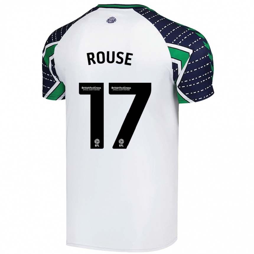 Enfant Football Maillot Mollie Rouse #17 Blanc Tenues Extérieur 2024/25