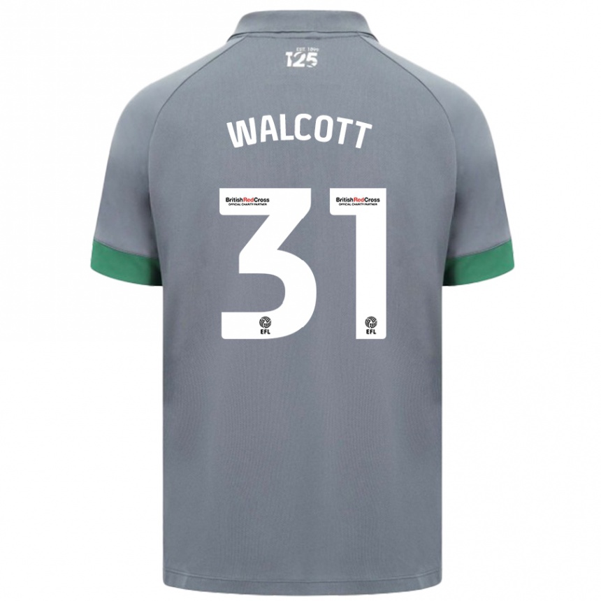 Enfant Football Maillot Malachi Fagan Walcott #31 Gris Foncé Tenues Extérieur 2024/25