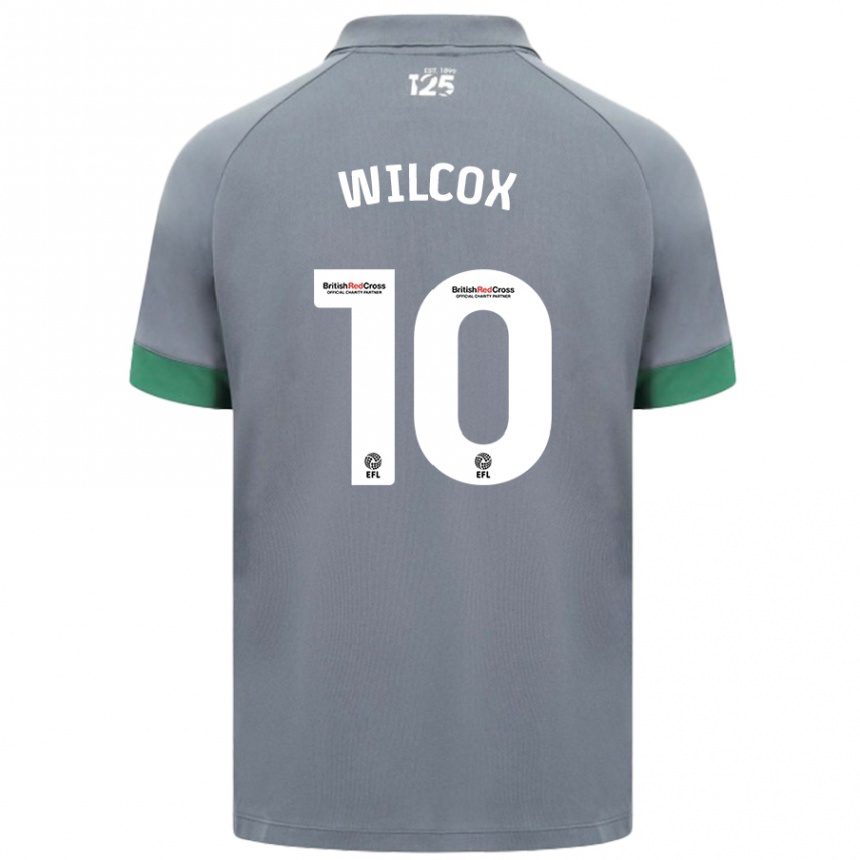 Enfant Football Maillot Danielle Wilcox #10 Gris Foncé Tenues Extérieur 2024/25