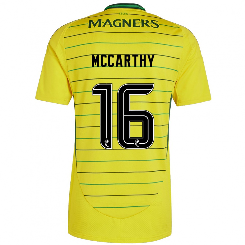 Enfant Football Maillot James Mccarthy #16 Jaune Tenues Extérieur 2024/25