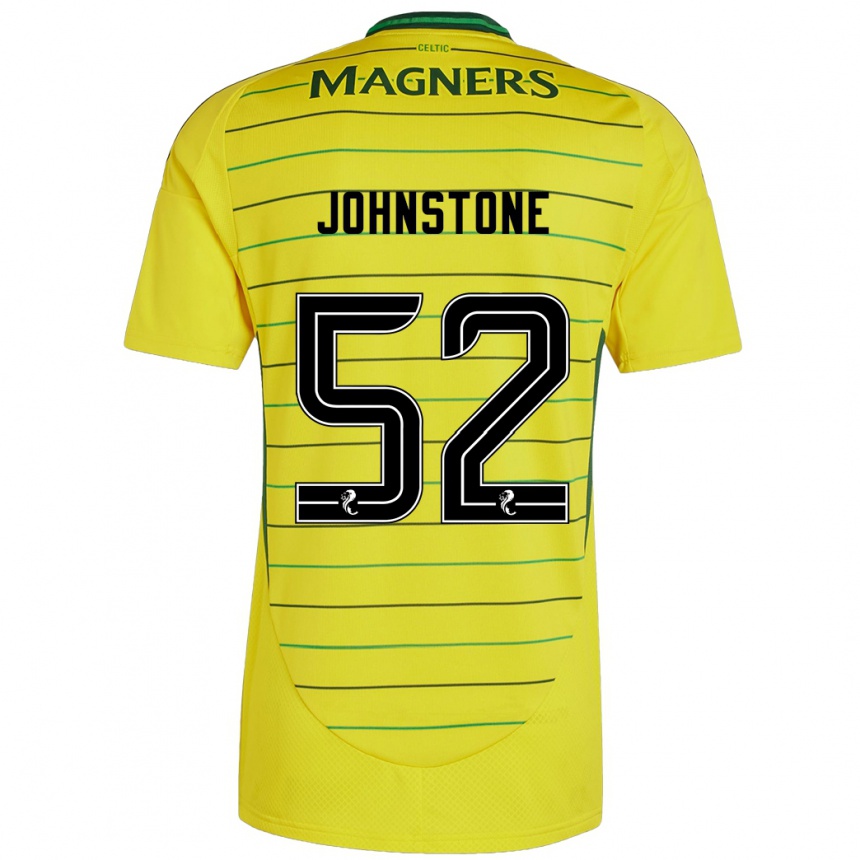 Enfant Football Maillot Rachael Johnstone #52 Jaune Tenues Extérieur 2024/25