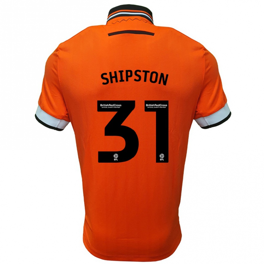 Enfant Football Maillot Rio Shipston #31 Orange Blanc Tenues Extérieur 2024/25