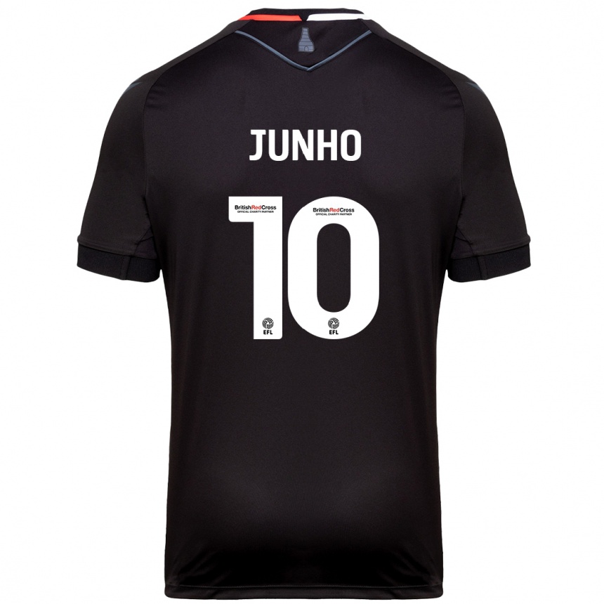 Enfant Football Maillot Joon-Ho Bae #10 Noir Tenues Extérieur 2024/25