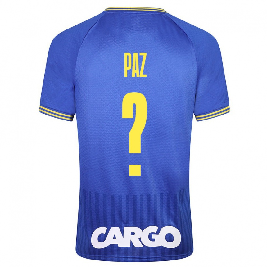 Enfant Football Maillot Jonathan Paz #0 Blanc Tenues Extérieur 2024/25