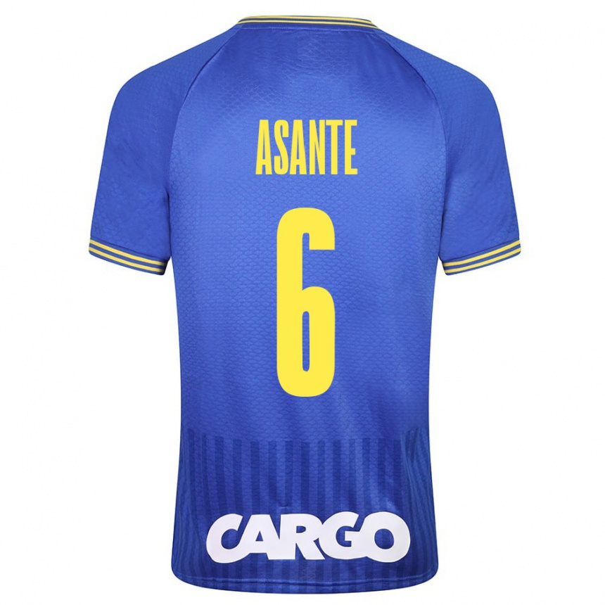 Enfant Football Maillot Tyrese Asante #6 Blanc Tenues Extérieur 2024/25