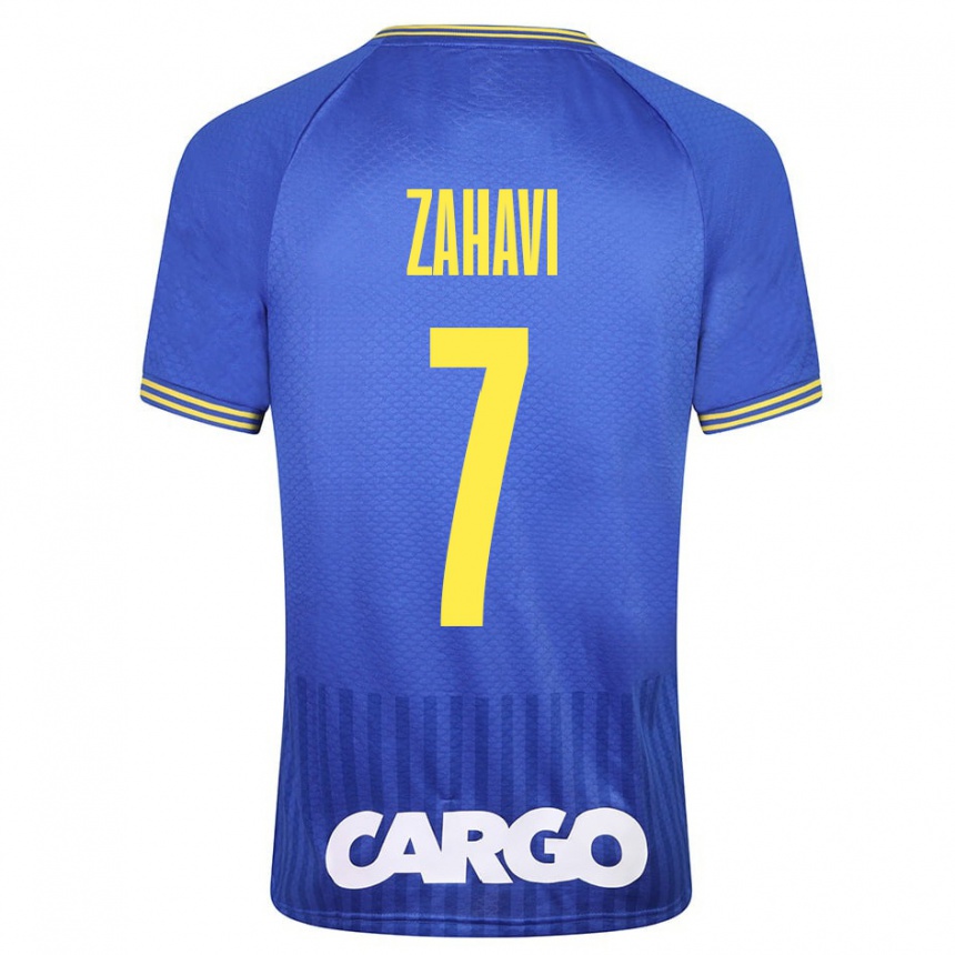 Enfant Football Maillot Eran Zahavi #7 Blanc Tenues Extérieur 2024/25