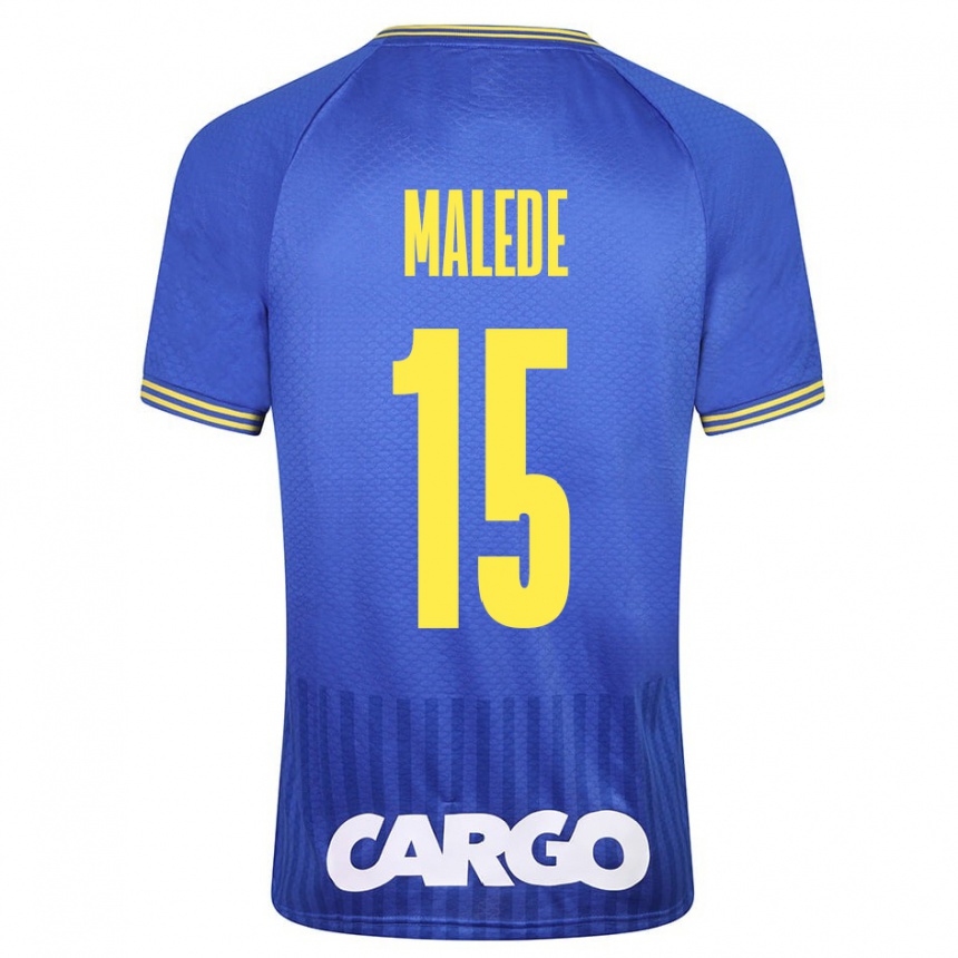 Enfant Football Maillot Yonas Malede #15 Blanc Tenues Extérieur 2024/25