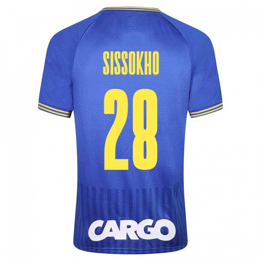 Enfant Football Maillot Issouf Sissokho #28 Blanc Tenues Extérieur 2024/25