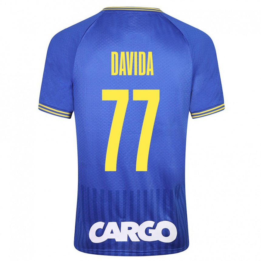 Enfant Football Maillot Osher Davida #77 Blanc Tenues Extérieur 2024/25