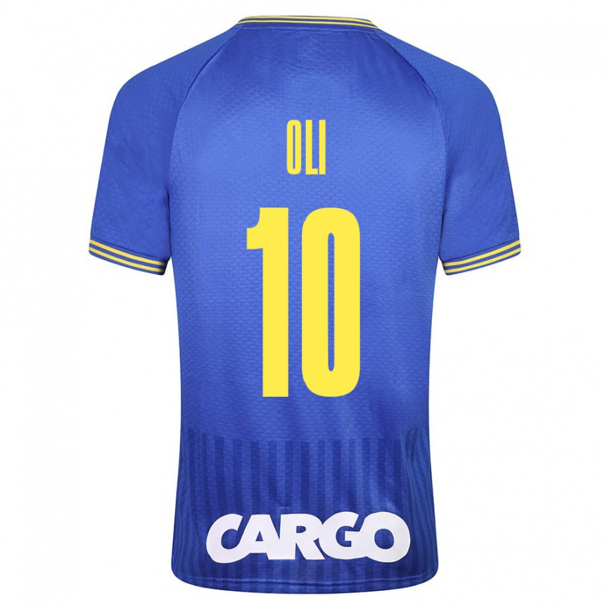 Enfant Football Maillot Ido Oli #10 Blanc Tenues Extérieur 2024/25