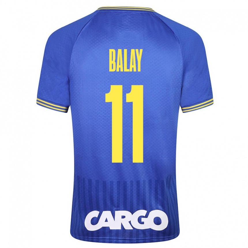 Enfant Football Maillot Yehuda Balay #11 Blanc Tenues Extérieur 2024/25