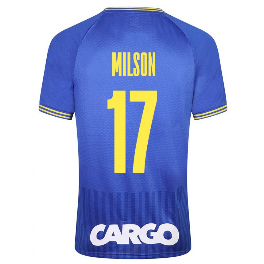 Enfant Football Maillot Milson #17 Blanc Tenues Extérieur 2024/25