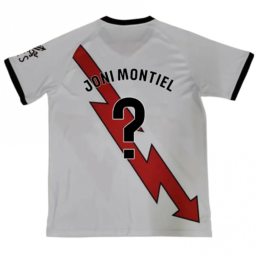 Enfant Football Maillot Joni Montiel #0 Rouge Tenues Extérieur 2024/25