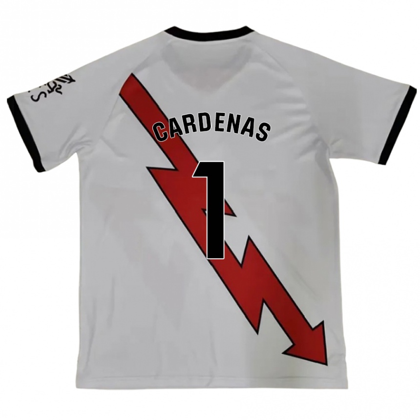 Enfant Football Maillot Dani Cárdenas #1 Rouge Tenues Extérieur 2024/25