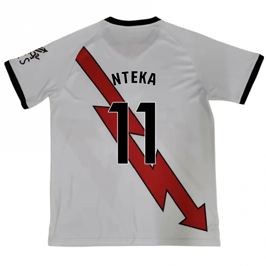 Enfant Football Maillot Randy Nteka #11 Rouge Tenues Extérieur 2024/25