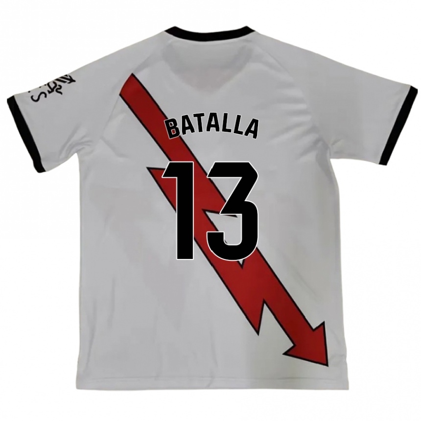 Enfant Football Maillot Augusto Batalla #13 Rouge Tenues Extérieur 2024/25