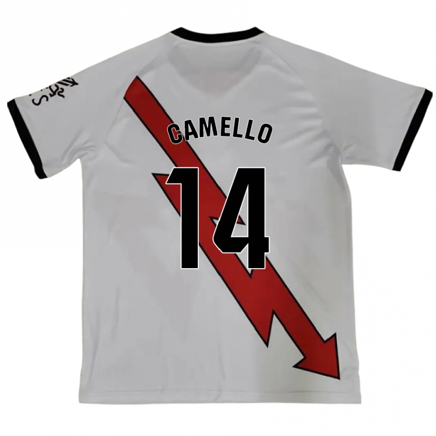 Enfant Football Maillot Sergio Camello #14 Rouge Tenues Extérieur 2024/25