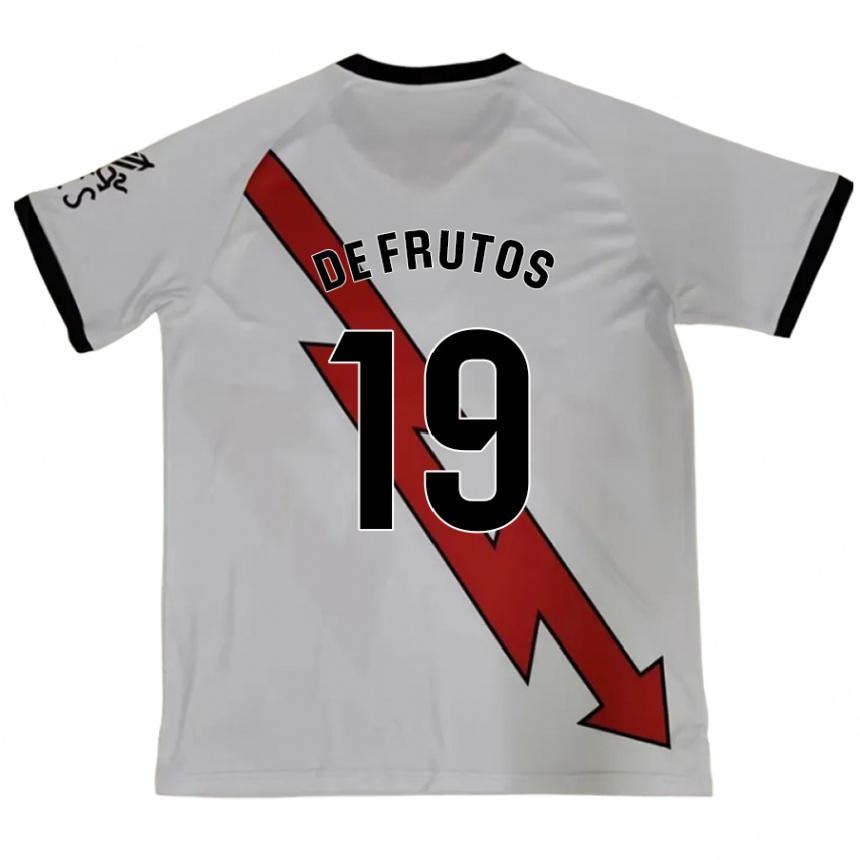 Enfant Football Maillot Jorge De Frutos #19 Rouge Tenues Extérieur 2024/25