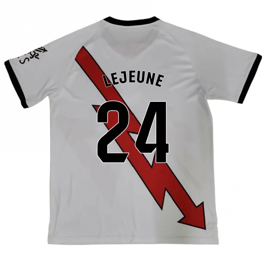 Enfant Football Maillot Florian Lejeune #24 Rouge Tenues Extérieur 2024/25