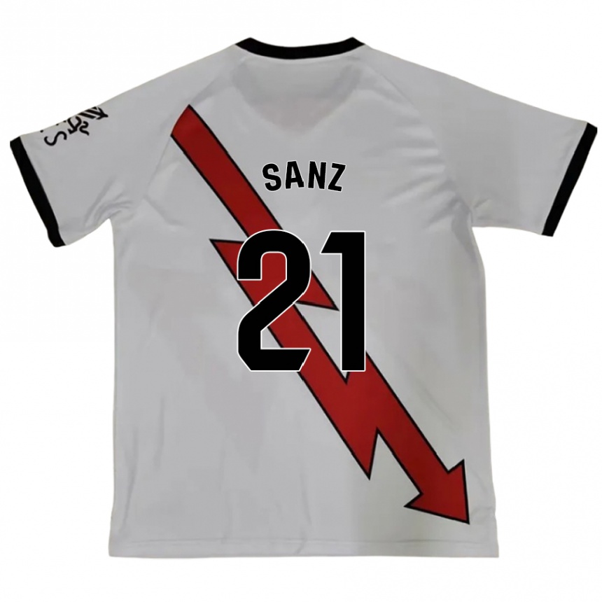 Enfant Football Maillot Luismi Sanz #21 Rouge Tenues Extérieur 2024/25