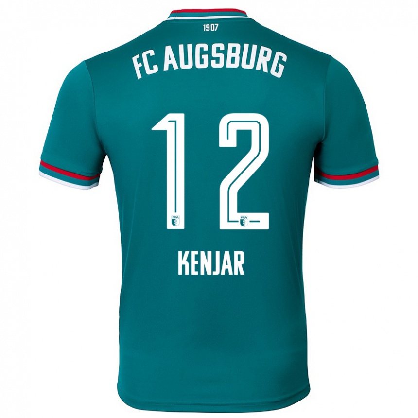 Enfant Football Maillot Alen Kenjar #12 Vert Foncé Tenues Extérieur 2024/25