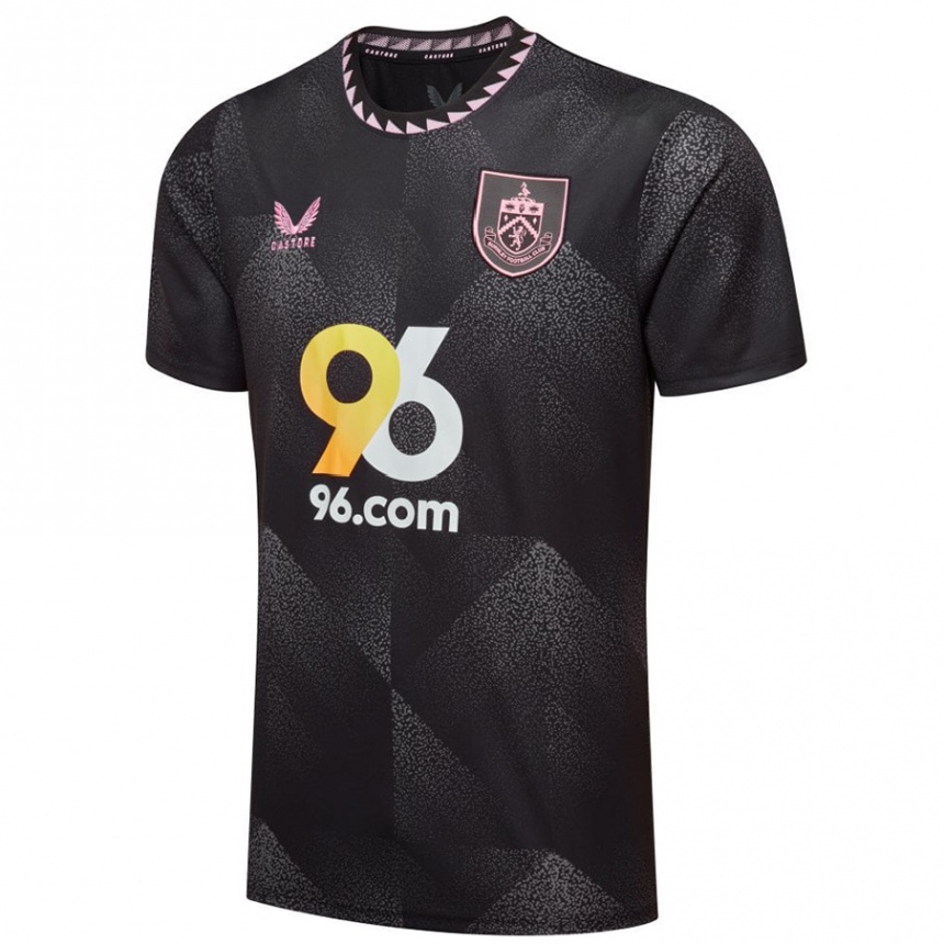 Enfant Football Maillot Lucas Pires #23 Noir Tenues Extérieur 2024/25