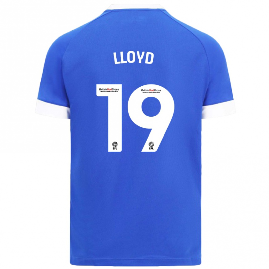 Homme Football Maillot Madison Lloyd #19 Bleu Ciel Tenues Domicile 2024/25