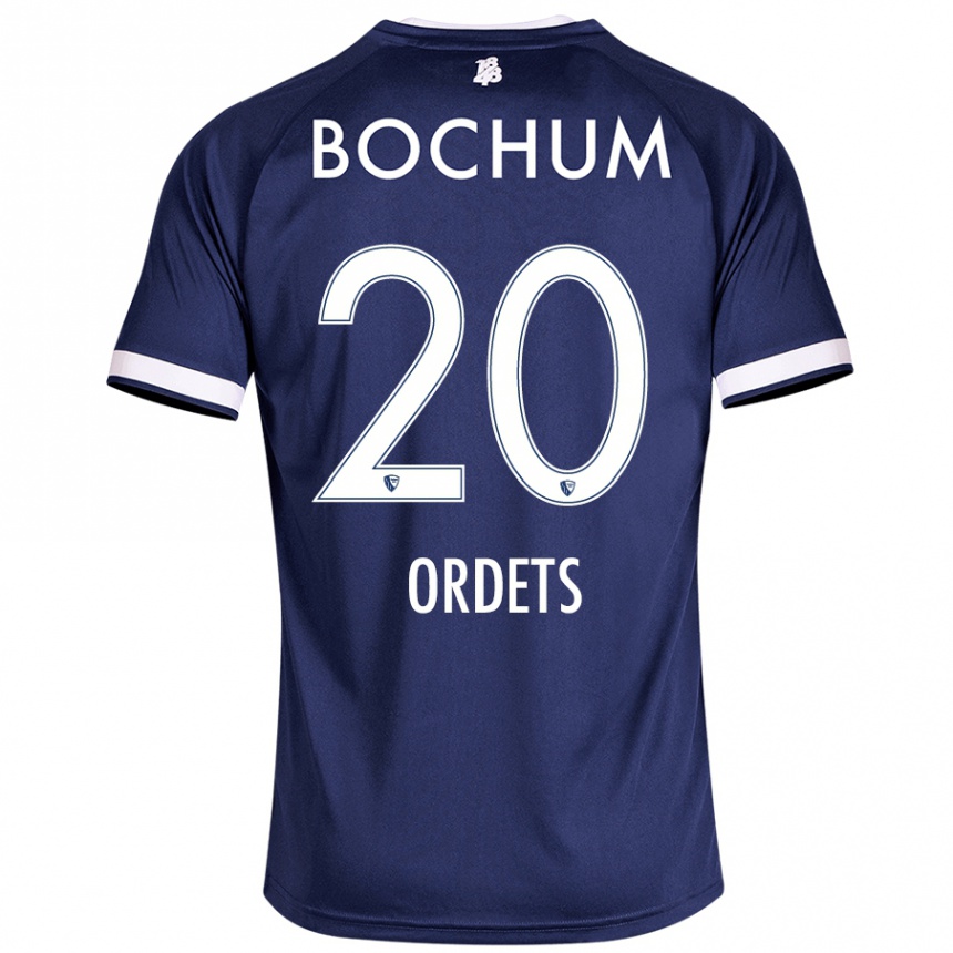 Homme Football Maillot Ivan Ordets #20 Bleu Foncé Tenues Domicile 2024/25