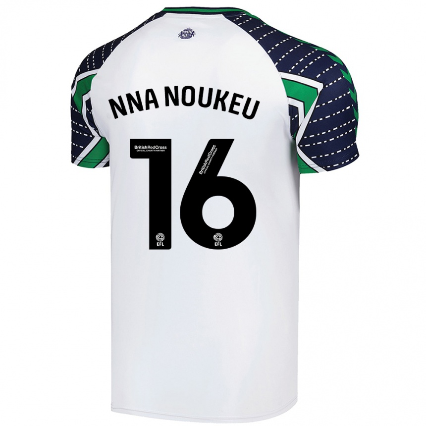 Homme Football Maillot Blondy Nna Noukeu #16 Blanc Tenues Extérieur 2024/25