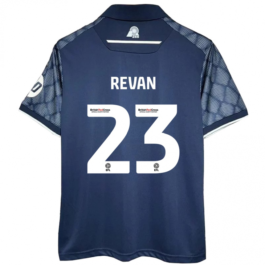 Homme Football Maillot Sebastian Revan #23 Noir Tenues Extérieur 2024/25