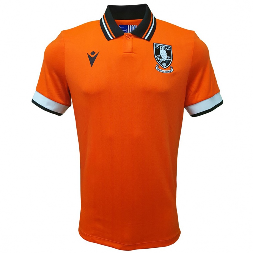 Homme Football Maillot Sean Fusire #30 Orange Blanc Tenues Extérieur 2024/25