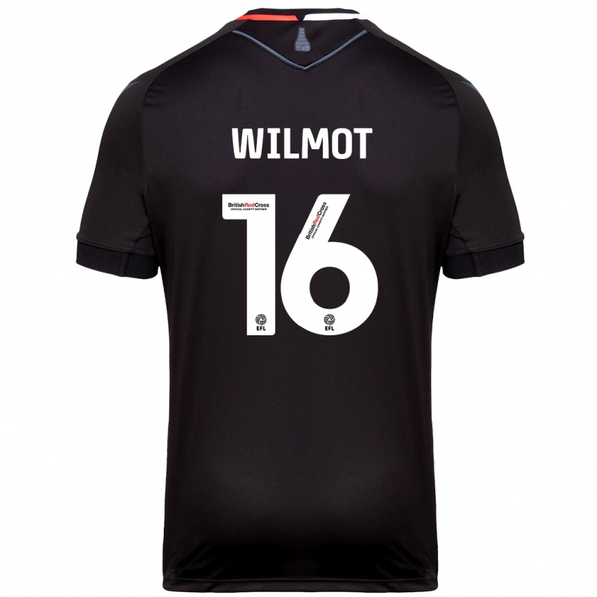 Homme Football Maillot Ben Wilmot #16 Noir Tenues Extérieur 2024/25