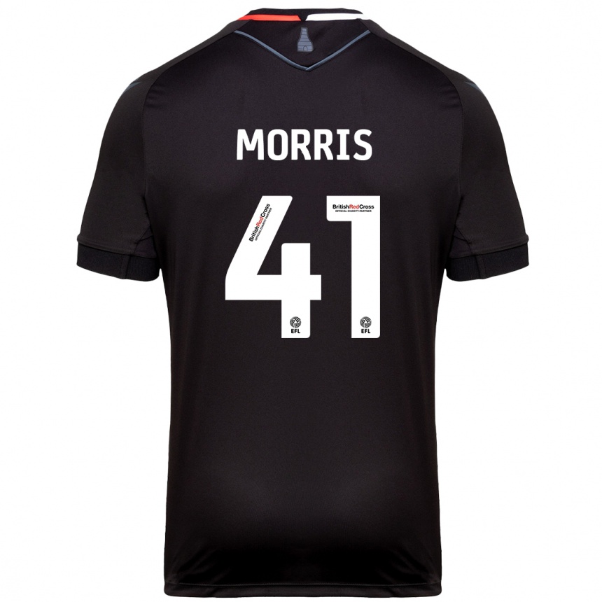 Homme Football Maillot Scott Morris #41 Noir Tenues Extérieur 2024/25