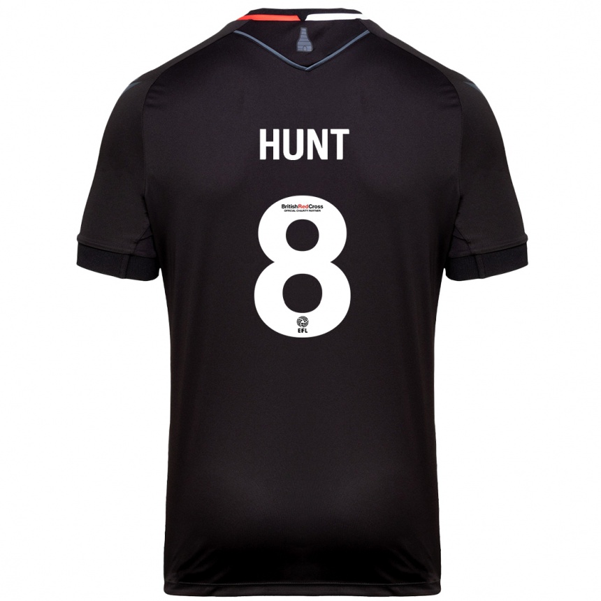 Homme Football Maillot Abby Hunt #8 Noir Tenues Extérieur 2024/25