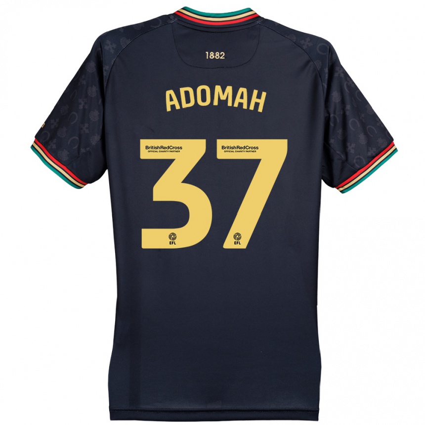 Homme Football Maillot Albert Adomah #37 Bleu Marine Foncé Tenues Extérieur 2024/25