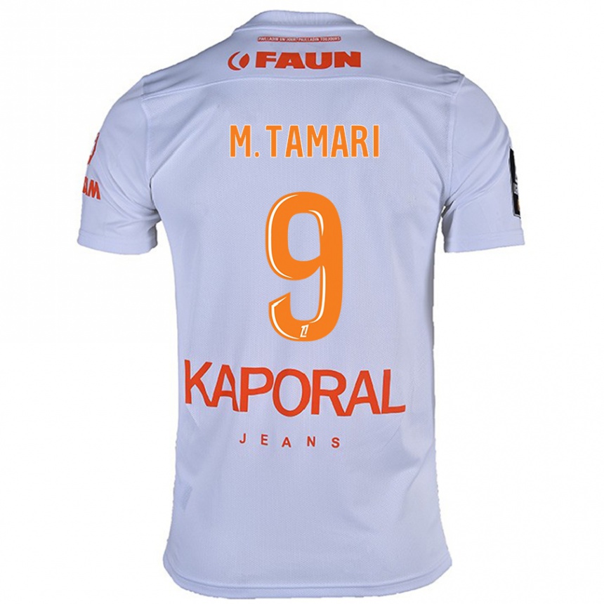 Homme Football Maillot Mousa Tamari #9 Blanc Tenues Extérieur 2024/25