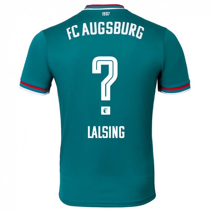 Homme Football Maillot Quentin Lalsing #0 Vert Foncé Tenues Extérieur 2024/25