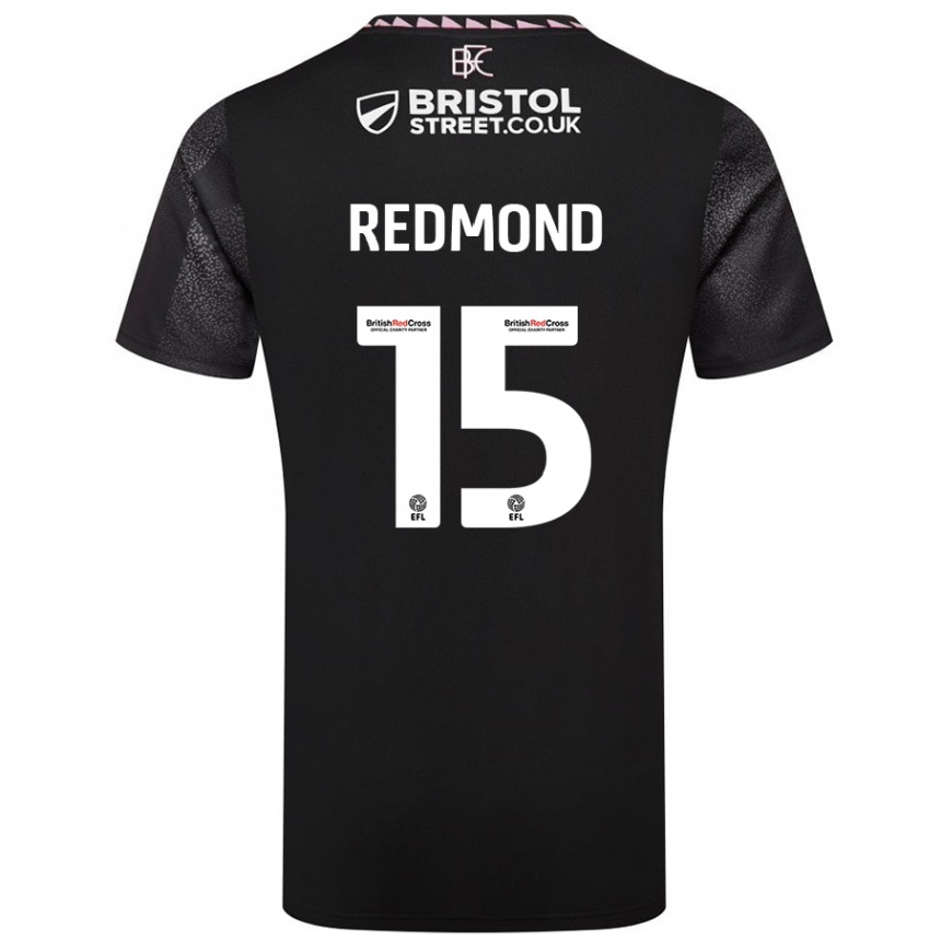 Homme Football Maillot Nathan Redmond #15 Noir Tenues Extérieur 2024/25