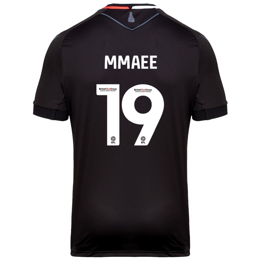 Femme Football Maillot Ryan Mmaee #19 Noir Tenues Extérieur 2024/25